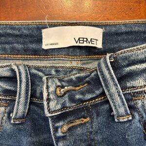 Vervet Women's Classic Blue Skinny Jeans